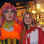 Photograph of Red Riding Hood in 'Red Riding Hood' (2016). Photo by Adrian Kibbler / Ludlow Advertiser.